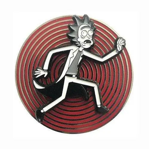 Zen Monkey: Vertigo Rick Spinner - Rick and Morty Enamel Pin - Toys & Games