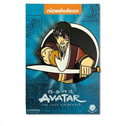 Zen Monkey: Zuko - Avatar’s Day Of Black Sun - Avatar: The Last Airbender Pin - Toys & Games