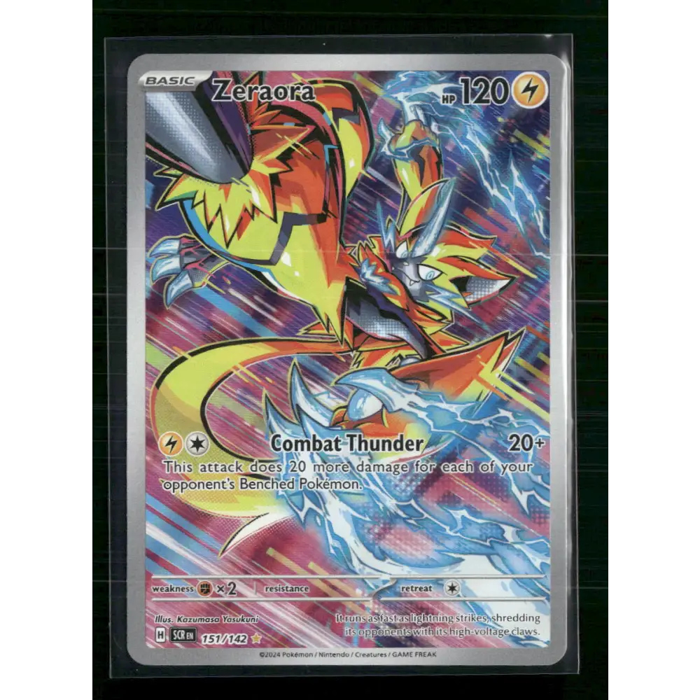 Zeraora SV07: Stellar Crown #151/142 - Trading Card