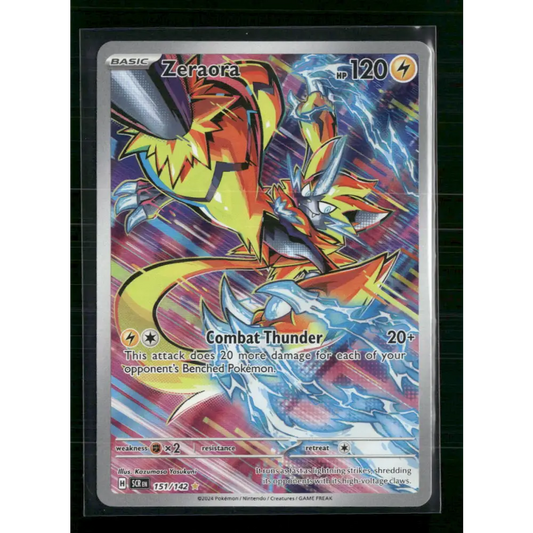 Zeraora SV07: Stellar Crown #151/142 - Trading Card