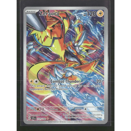Zeraora SV07: Stellar Crown #151/142 - Trading Card