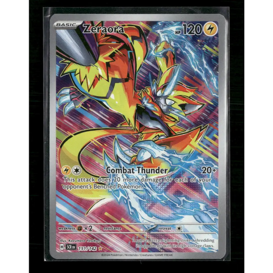Zeraora SV07: Stellar Crown #151/142 - Trading Card