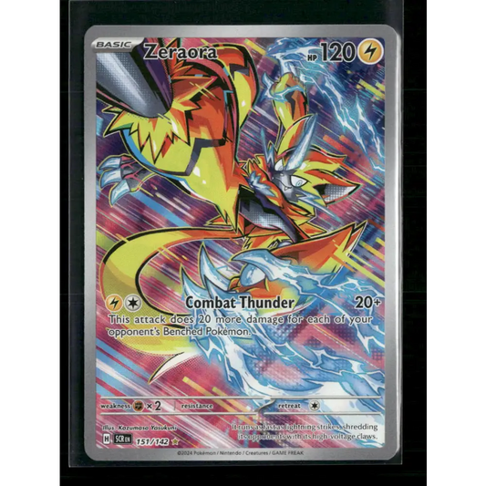 Zeraora SV07: Stellar Crown #151/142 - Trading Card