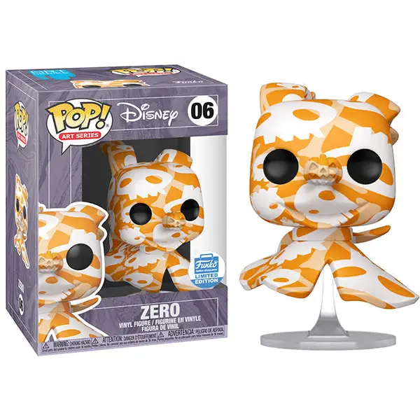 Zero (Art Series Nightmare Before Christmas No Stack) 06 - Funko Shop Exclusive