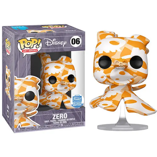 Zero (Art Series Nightmare Before Christmas No Stack) 06 - Funko Shop Exclusive