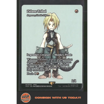 Zidane Tribal FINAL FANTASY: Through the Ages #43 - Trading Card