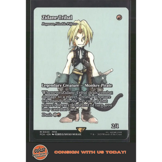 Zidane Tribal FINAL FANTASY: Through the Ages #43 - Trading Card