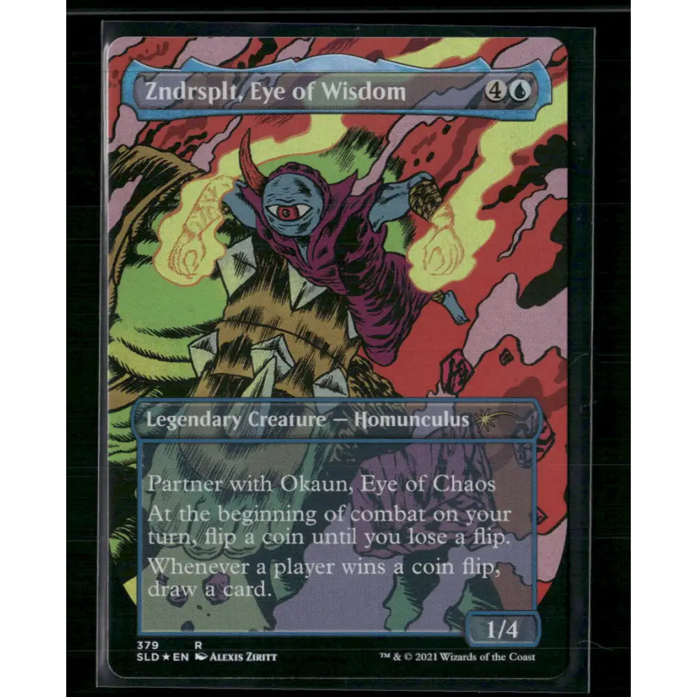 Zndrsplt Eye of Wisdom Secret Lair Drop Series #379 - Trading Card