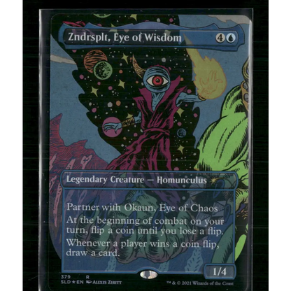 Zndrsplt Eye of Wisdom Secret Lair Drop Series #379 - Trading Card