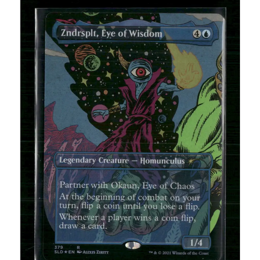 Zndrsplt Eye of Wisdom Secret Lair Drop Series #379 - Trading Card