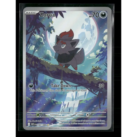 Zorua SV: White Flare #142/086 - Trading Card