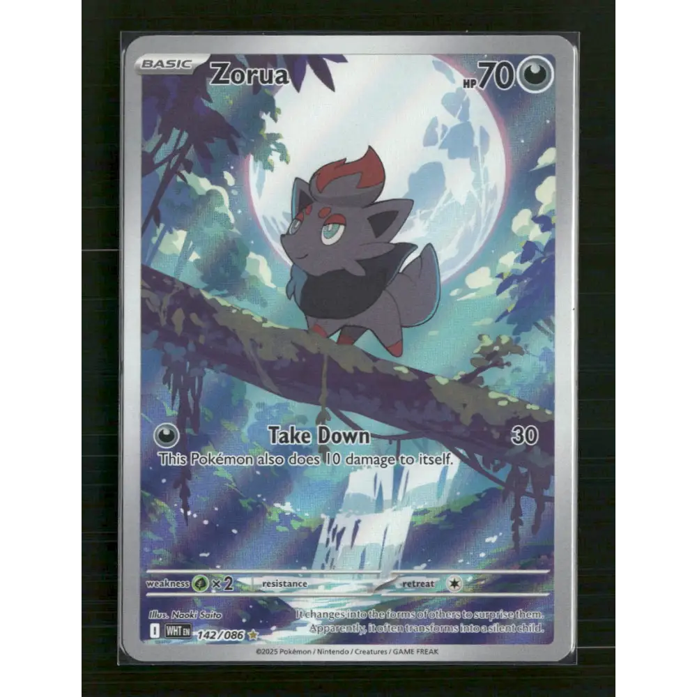 Zorua SV: White Flare #142/086 - Trading Card